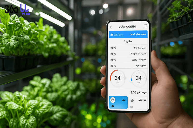 اتوماسیون هوشمند گلخانه 