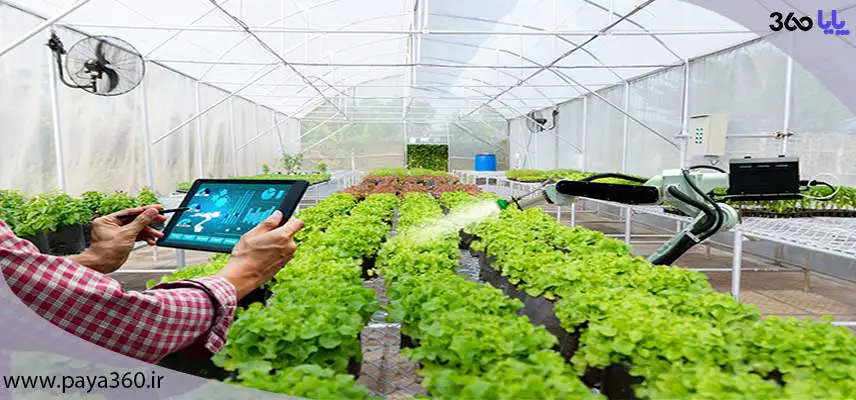 بهینه سازی گلخانه با روش plc